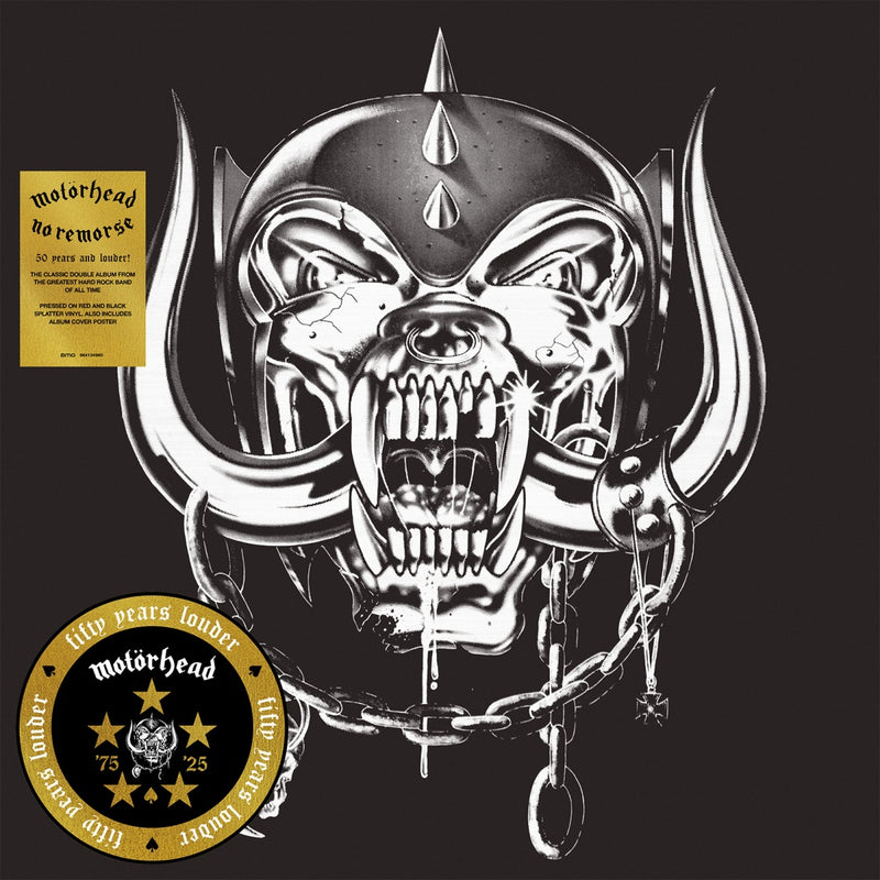 Motorhead - No Remorse (50th Anniversary Edition) (New Vinyl)
