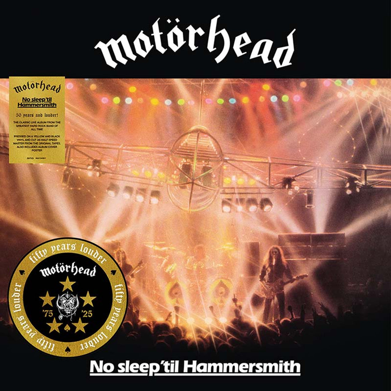 Motorhead - No Sleep 'Til Hammersmith (Live) (50th Anniversary Edition) (New Vinyl)