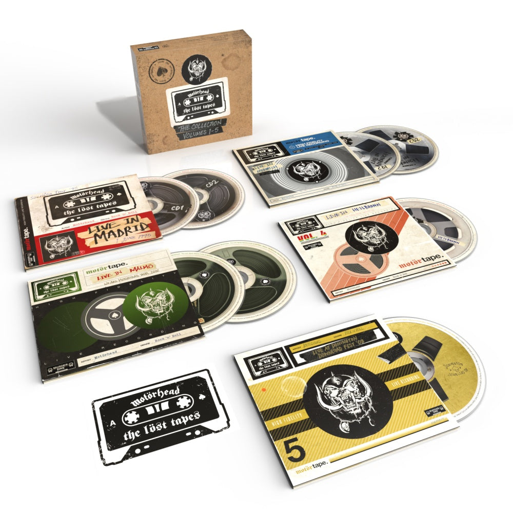 Motorhead - The Lost Tapes: The Collection, Volumes 1-5 (New CD)