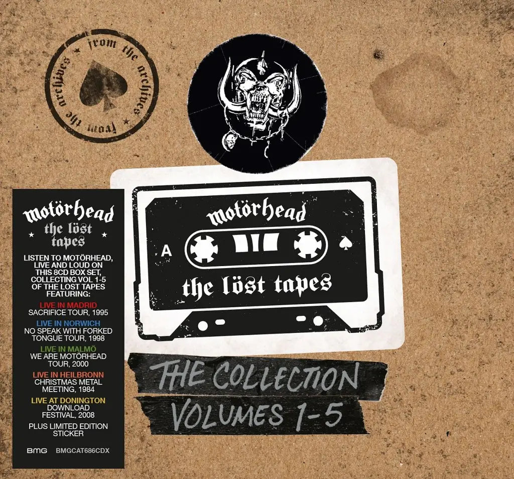 Motorhead - The Lost Tapes: The Collection, Volumes 1-5 (New CD)