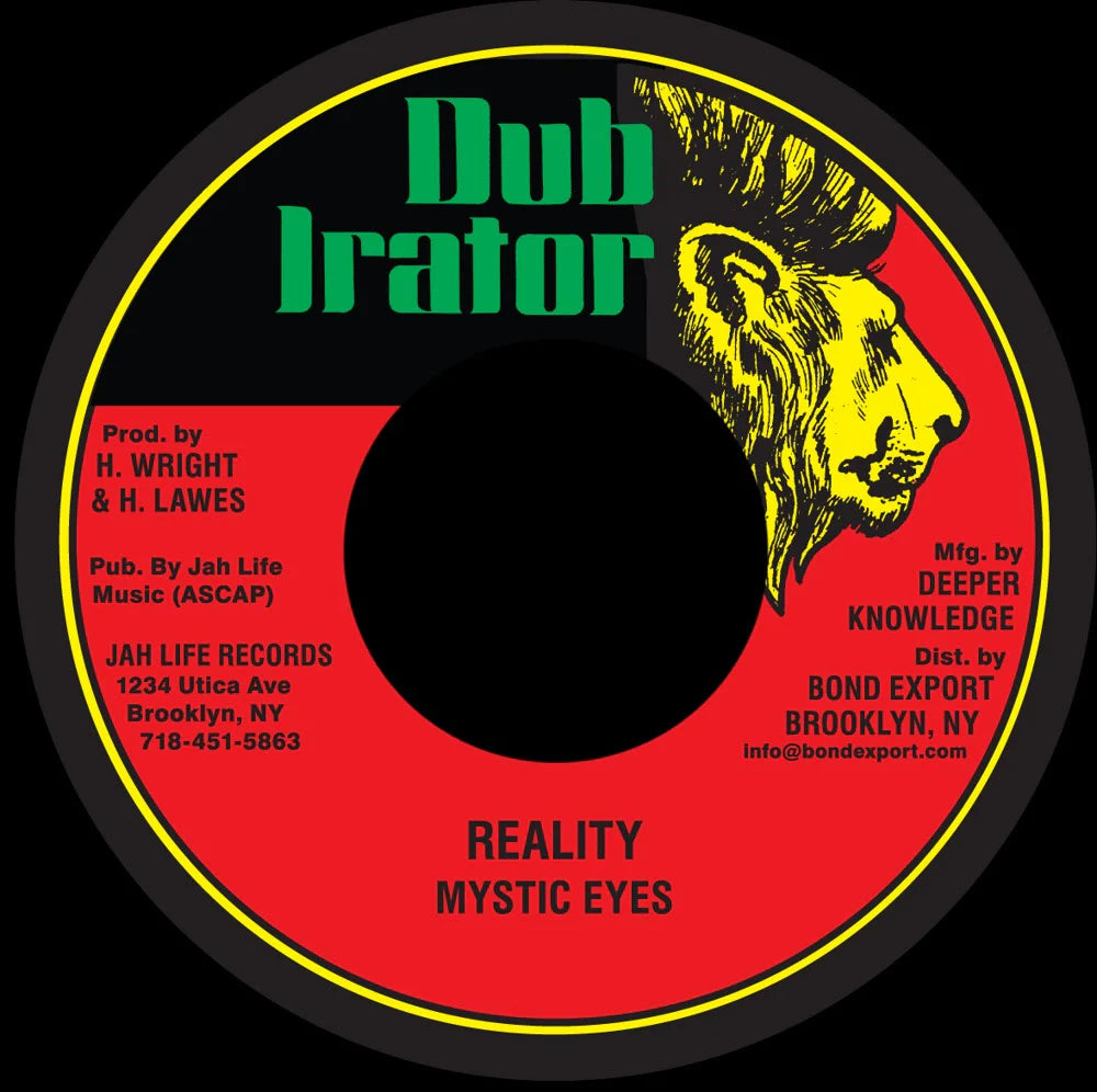 Mystic Eyes - Reality/Dub (7") (New Vinyl)