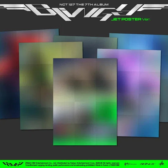 NCT 127 - Blingy (Jet Johnny Poster Version) (New CD)