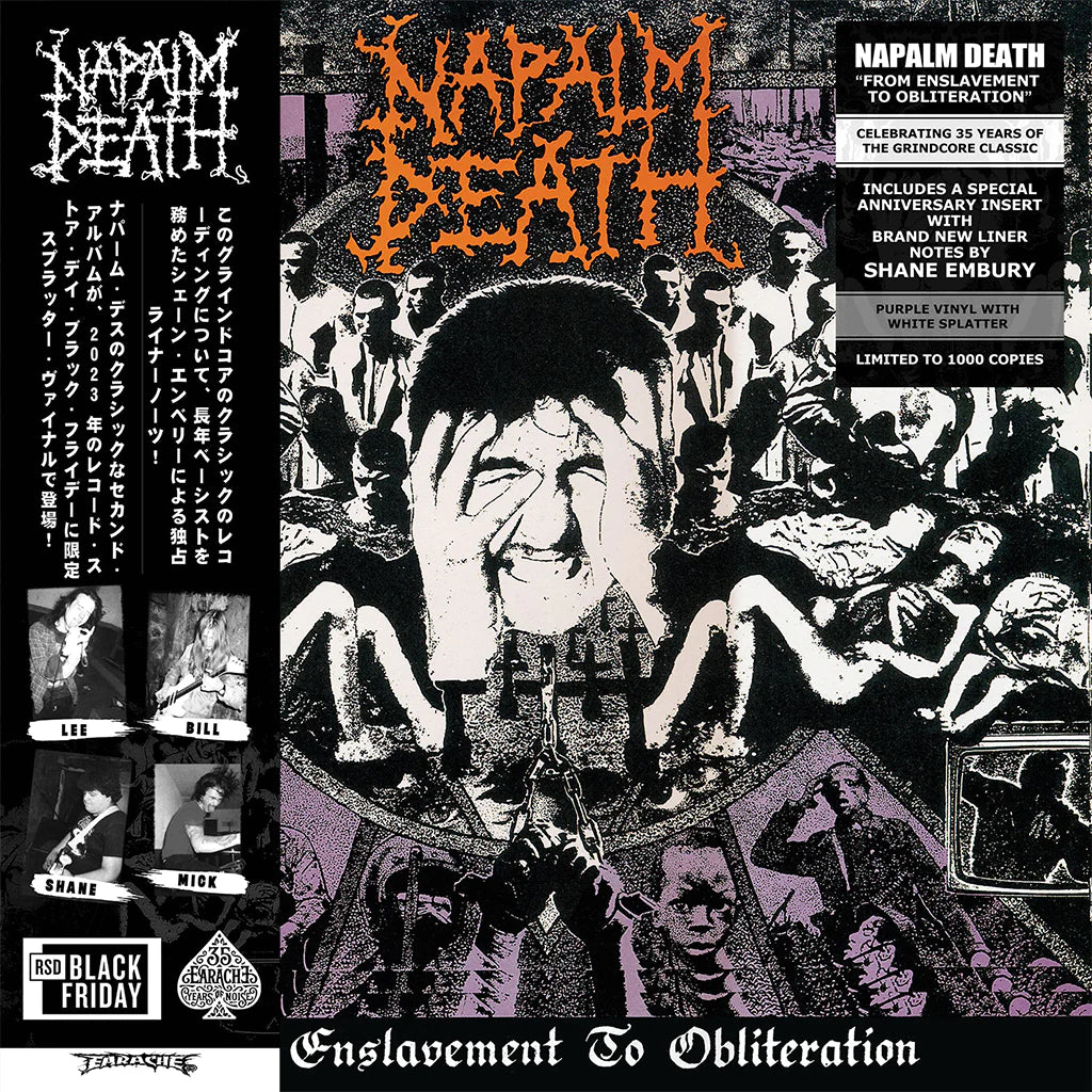 Napalm Death - From Enslavement to Obliteration (White Vinyl) (New Vinyl)