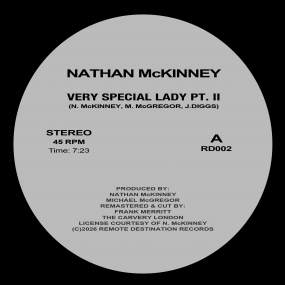 Nathan Mckinney - Very Special Lady Pt. II 12'' (New Vinyl)
