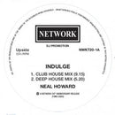 Neal Howard - Indulge / To Be Or Not To Be 12" (New Vinyl)