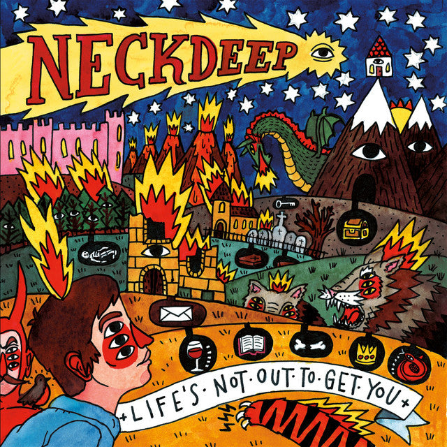 Neck Deep - Lifes Not Out To Get You (Blue) (New Vinyl)