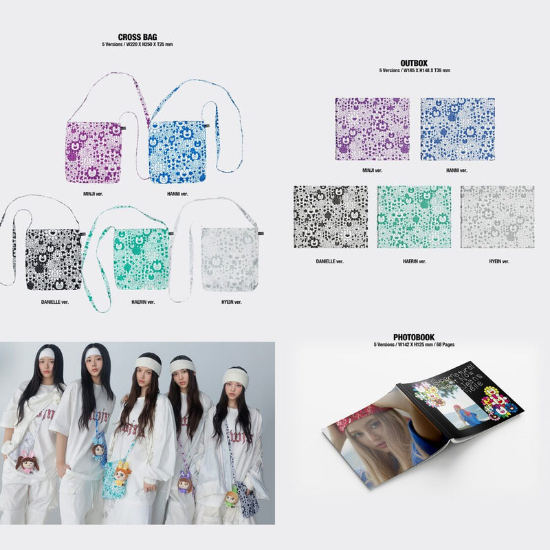 NewJeans - Supernatural: NJ x Murakami (Cross Bag Ver.) (New