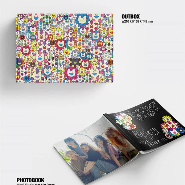 NewJeans - Supernatural: NJ x Murakami (Cross Bag Ver.) (New CD NewJeans - Supernatural: NJ x Murakami (Cross Bag Ver.) (New CD