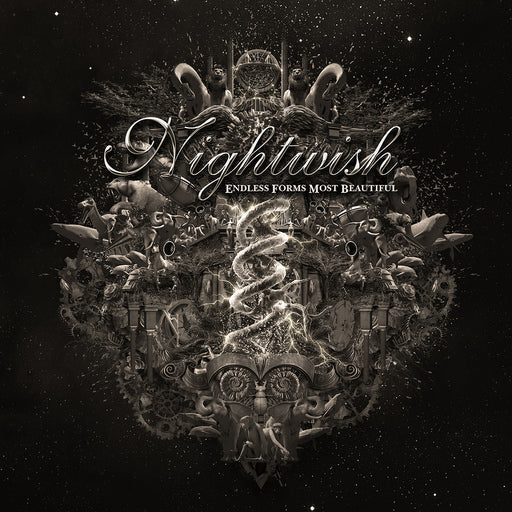 Nightwish - Endless Forms Most Beautiful (Clear Gold Black Splatter)