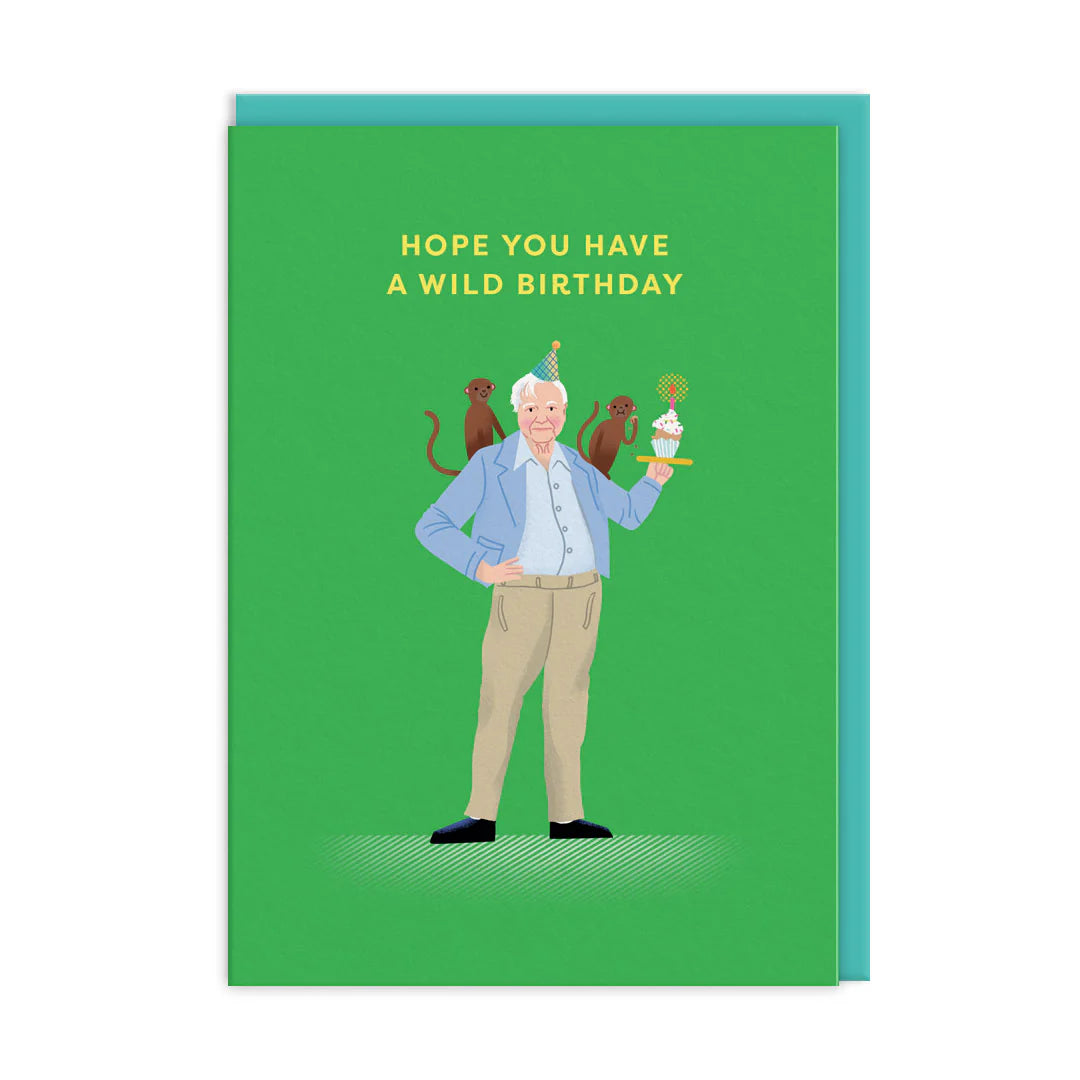 Ohh Deer Cards - David Attenborough Birthday