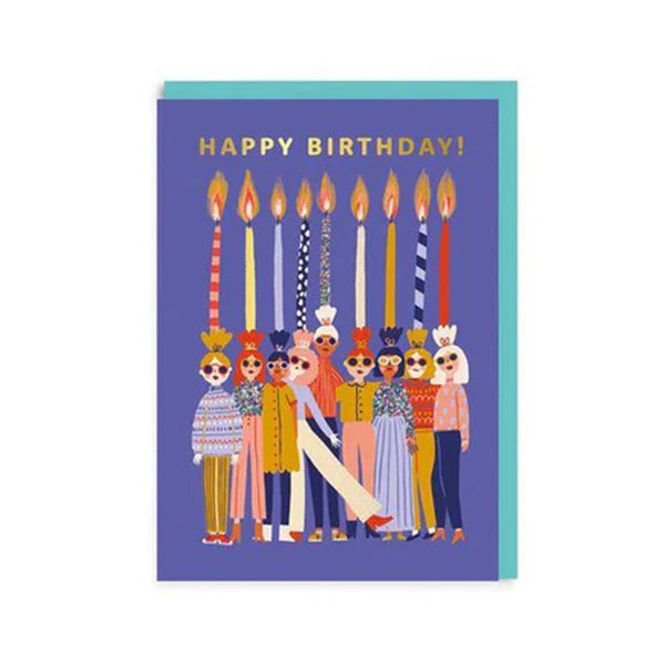 Ohh Deer Cards - Happy Birthday Candle Ladies