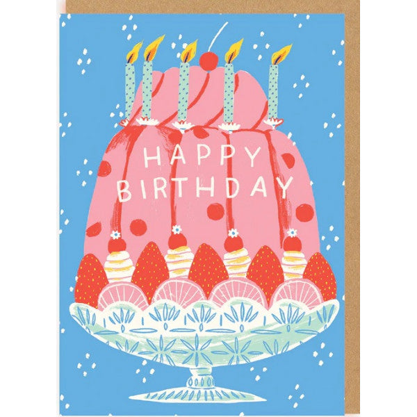 Ohh Deer Cards - Happy Birthday Pink Cake