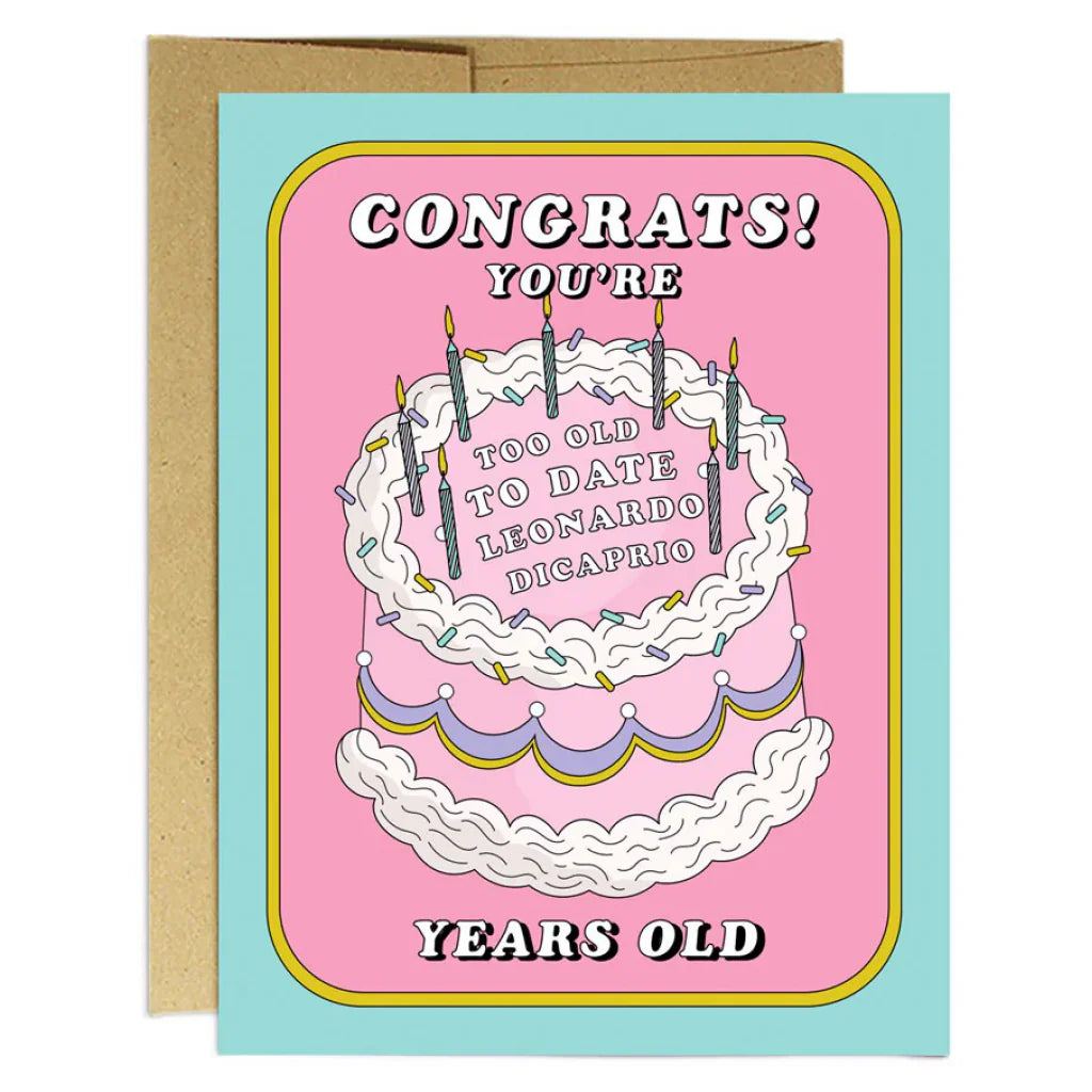 Ohh Deer Cards - Leonardo DiCaprio