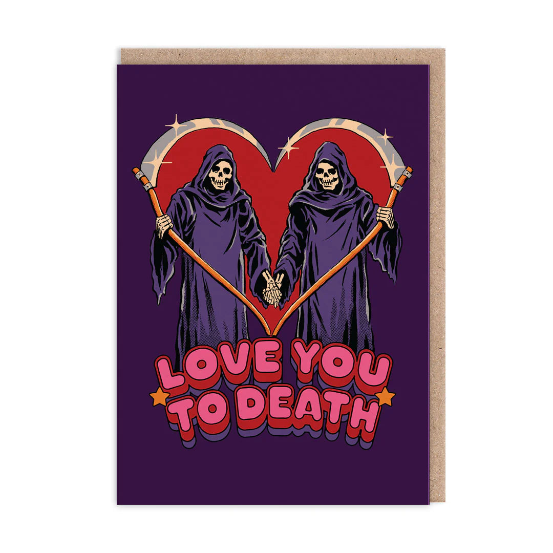 Ohh Deer Cards - Love You To Death
