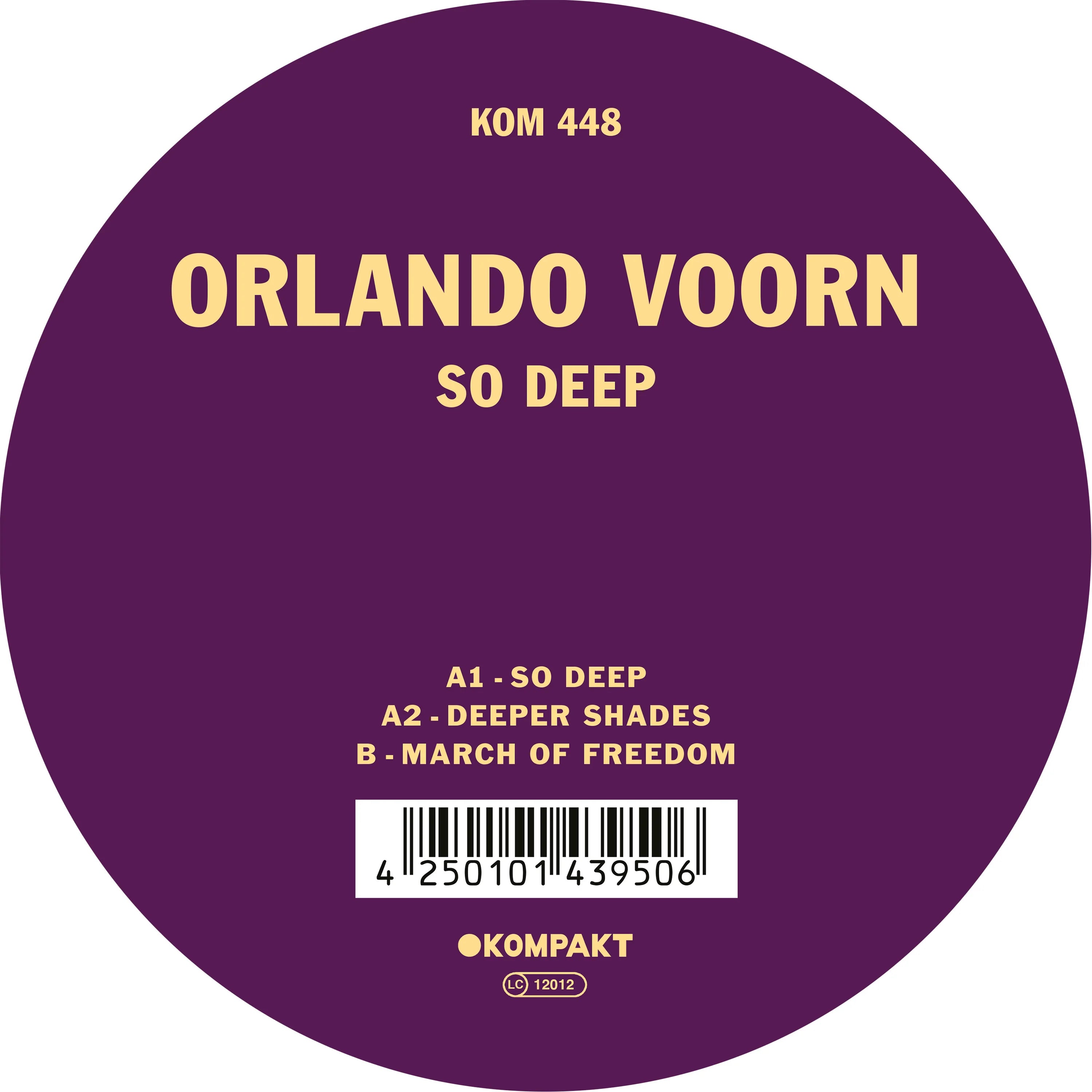 Orlando Voorn - So Deep (12") (New Vinyl)