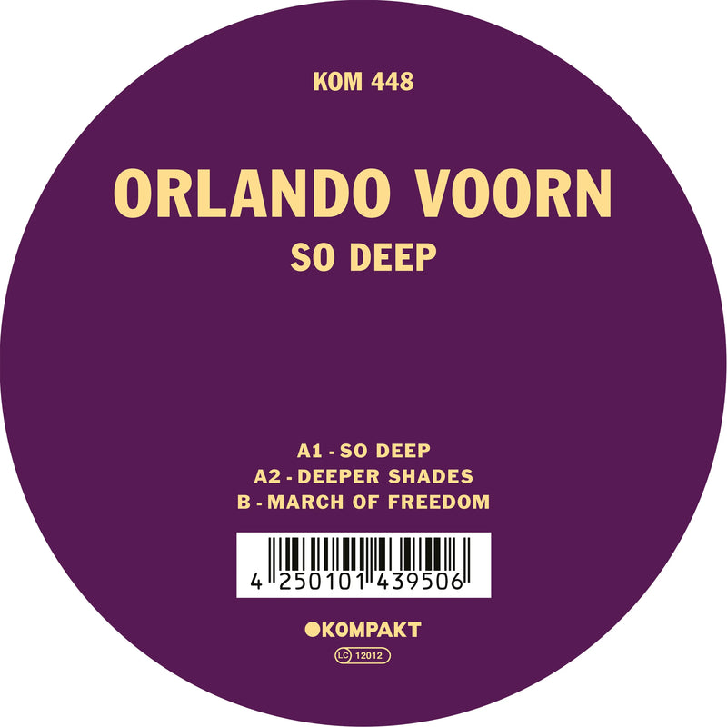 Orlando Voorn - So Deep (12") (New Vinyl)