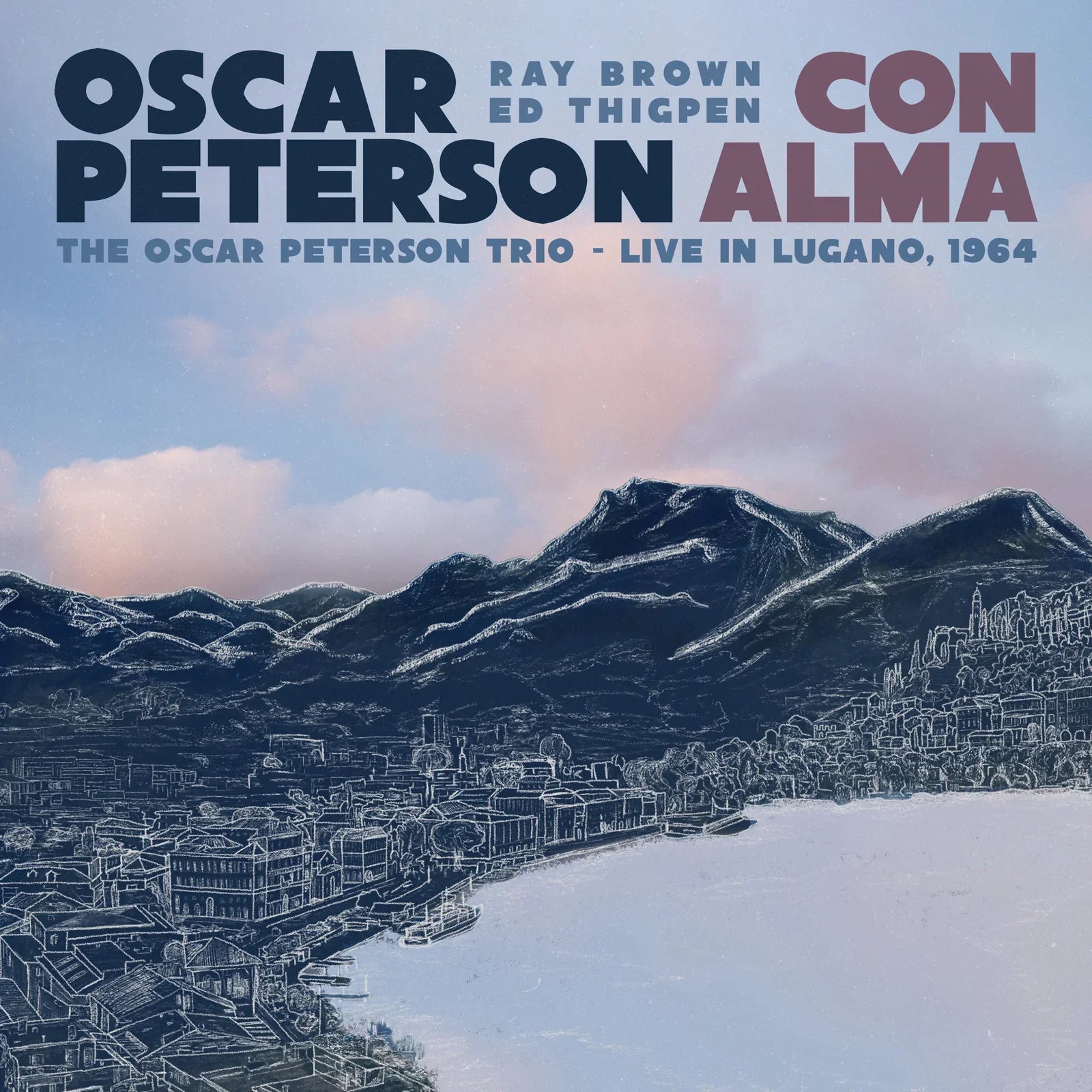 Oscar Peterson - Con Alma: The Oscar Peterson Trio Live In Lugano 1964 (Light Blue) (RSD BF 2023) (New Vinyl)