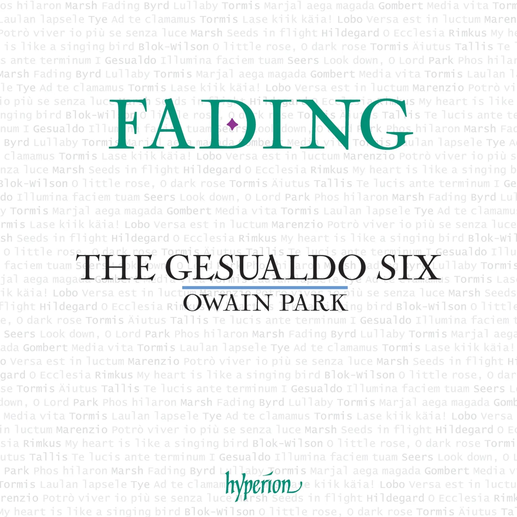 Owain Park & Gesualdo Six - Fading (New Vinyl)