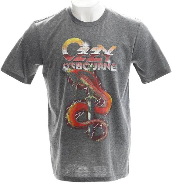 Ozzy Osbourne - Charcoal Snake T-Shirt