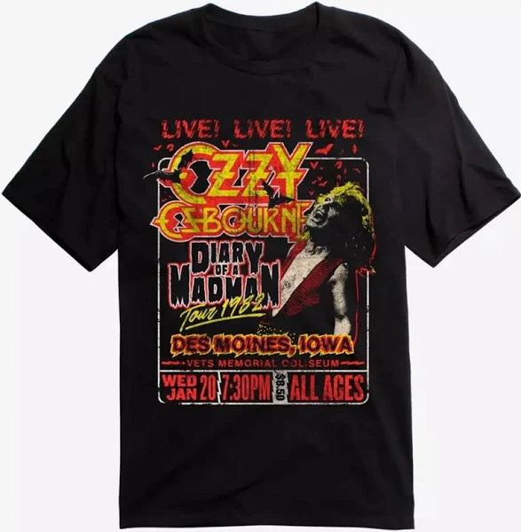 Ozzy Osbourne - Madman Live T-Shirt
