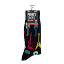 Perri Socks -ELECTRIC GUITARS CREW KNIT IN SOCKS - One Size