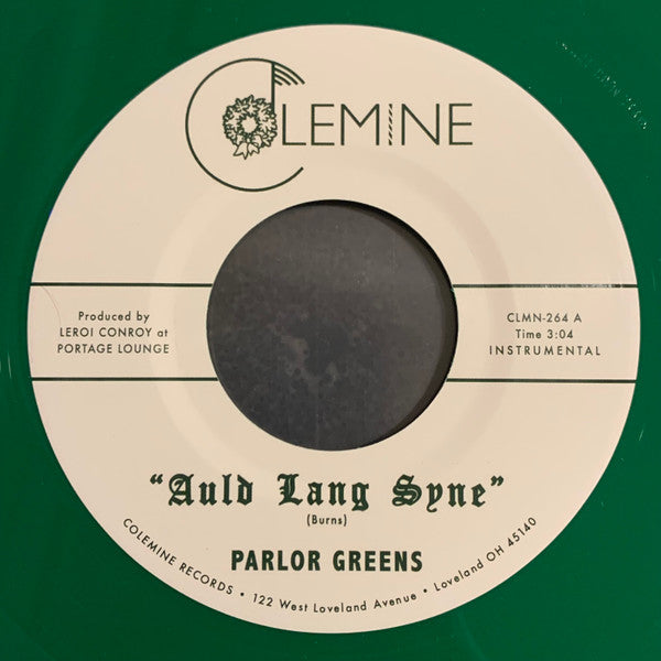 Parlor Greens – Auld Lang Syne/Everyday Will Be Like A Holiday (7") (Parlor Green Vinyl) (New Vinyl)