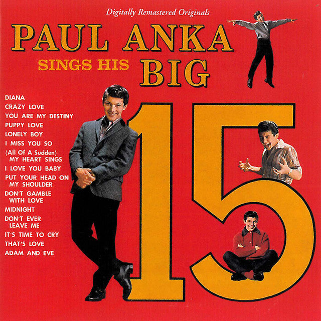 Paul Anka - Paul Anka Sings His Big 15 (New Vinyl)