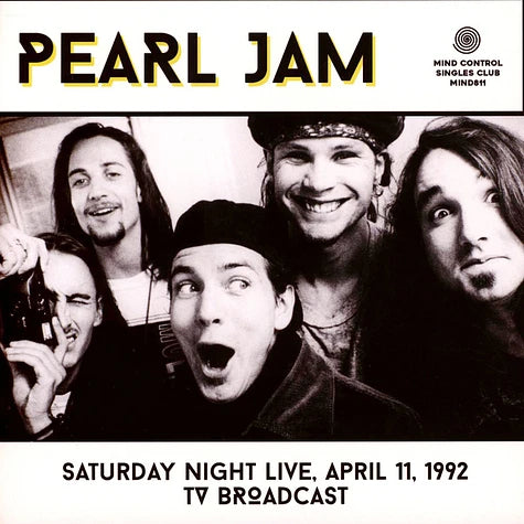 Pearl Jam - Saturday Night Live, April 11, 1992 TV Broadcast (7") (New Vinyl)
