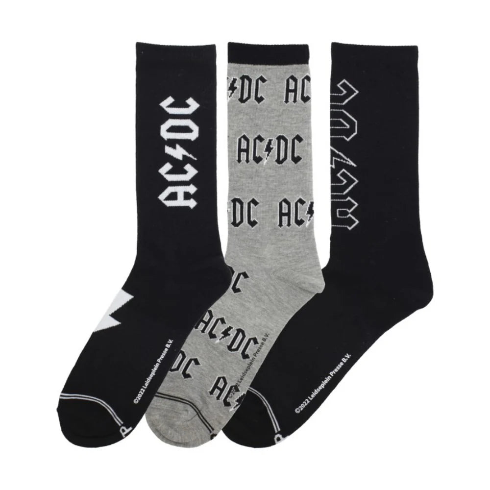 Perri Socks - ACDC 3 PACK - One Size