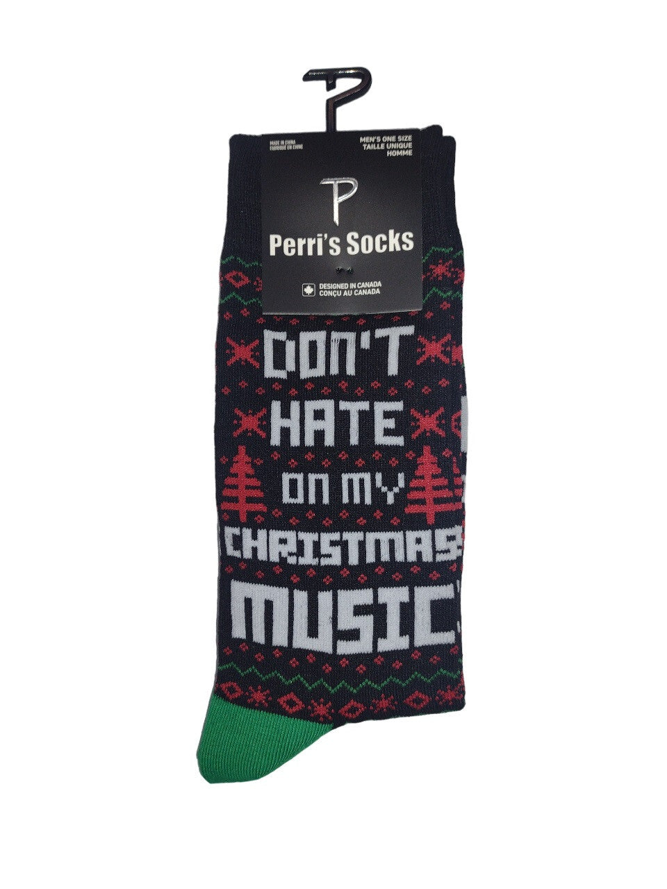 Perri Socks - Don't Hate On My Christmas Music