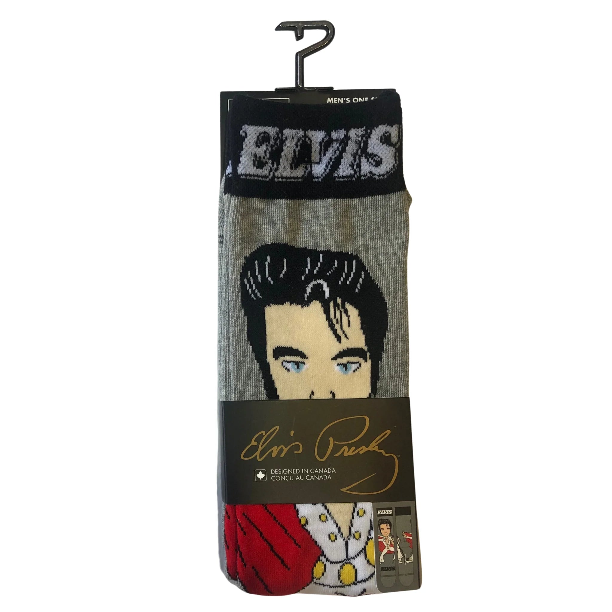 Perri Socks - ELVIS PRESLEY CARTOON SOCK - One Size