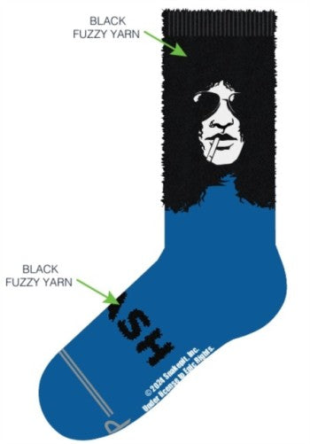 Perri Socks - Fuzzy Slash Socks - One Size