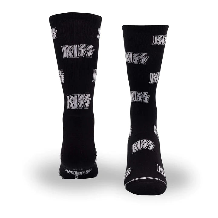 Perri Socks - KISS ® ALL OVER LOGO CREW - One Size