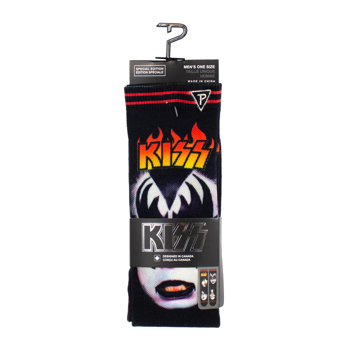 Perri Socks - KISS ® Painted Faces CREW - One Size