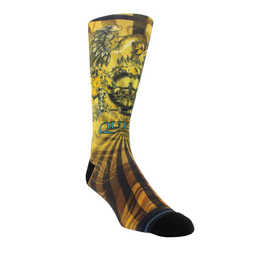 Perri Socks - QUEEN GOLD CREST SOCKS - One Size