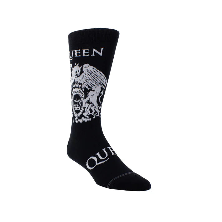 Perri Socks -Queen Crest B/W Socks
