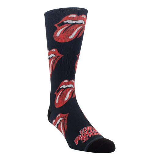 Perri Socks - Rolling Stones Tongue Distressed - One Size