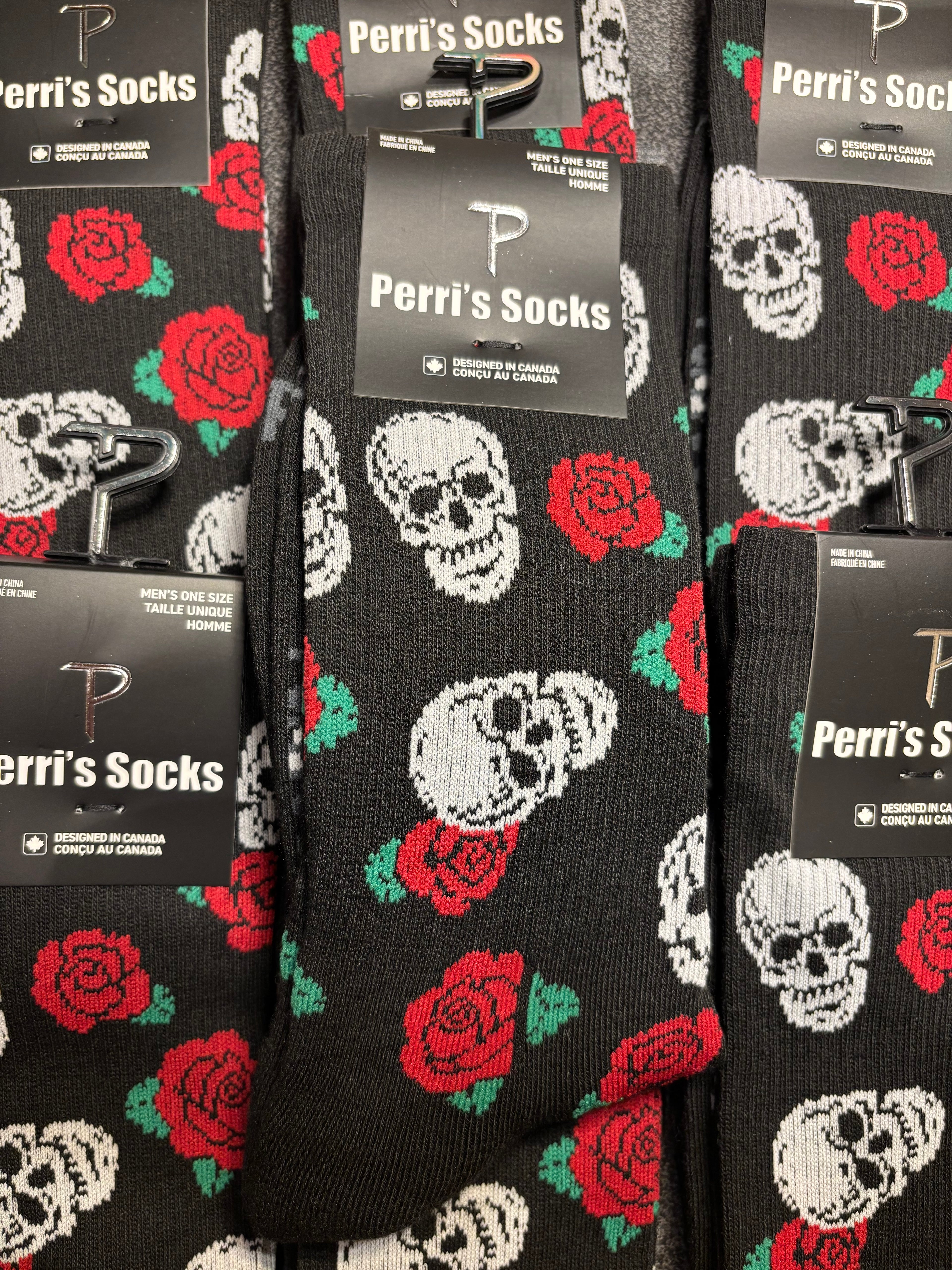 Perri Socks - Skulls & Roses