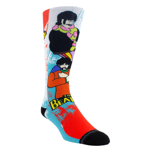 Perri Socks - THE BEATLES YELLOW SUBMARINE ACTION SOCKS - One Size
