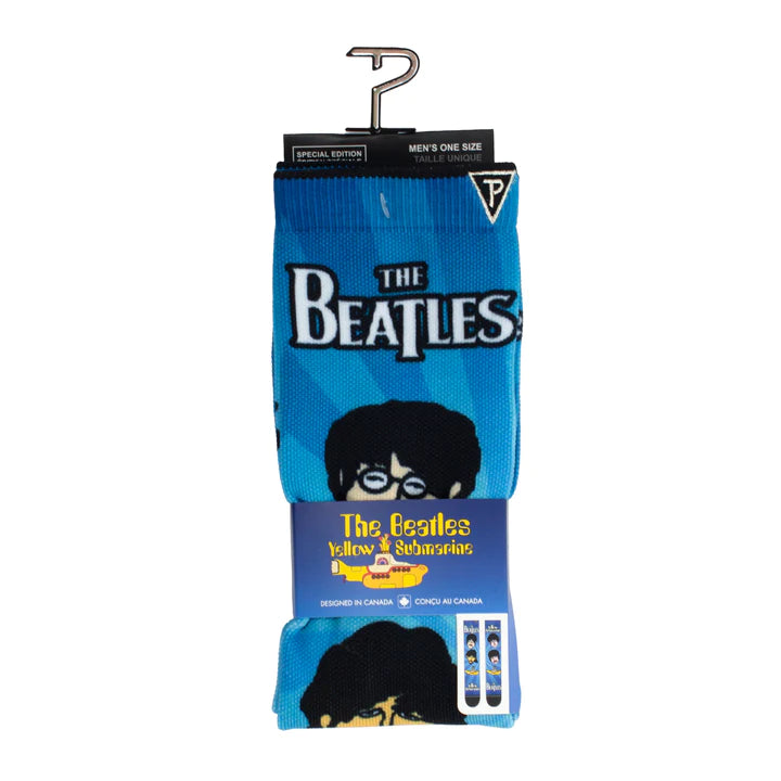 Perri Socks - THE BEATLES YELLOW SUBMARINE PSYCHEDELLIC FACES SOCKS - One Size