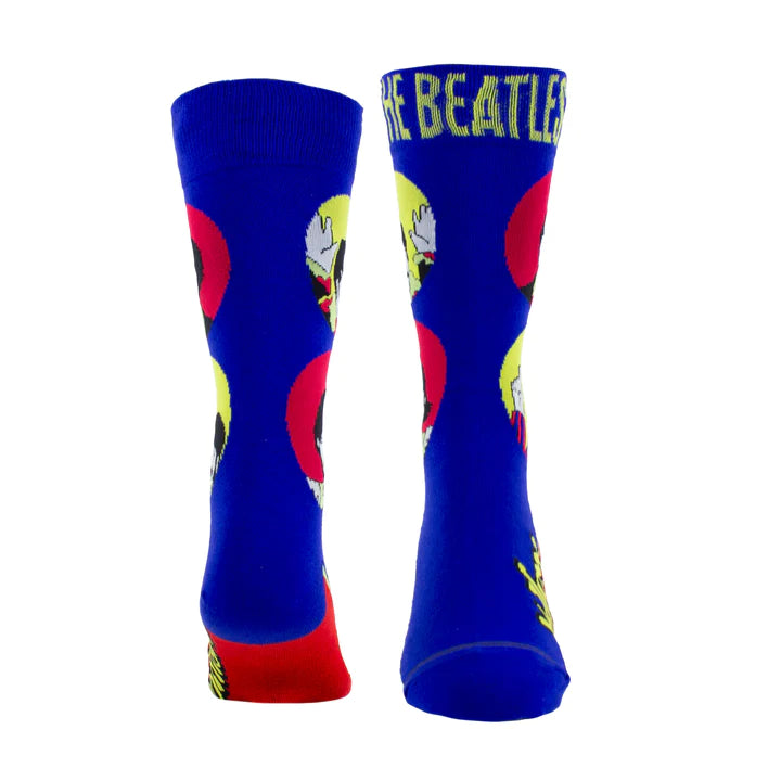 Perri Socks - THE BEATLES YELLOW SUBMARINE WINDOW FACES SOCKS - One Size