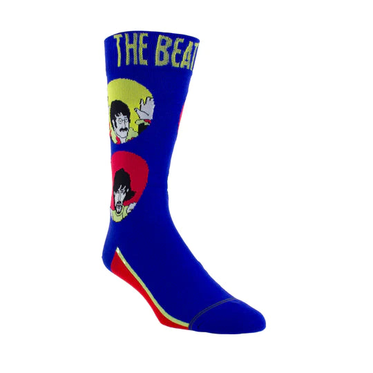 Perri Socks - THE BEATLES YELLOW SUBMARINE WINDOW FACES SOCKS - One Size