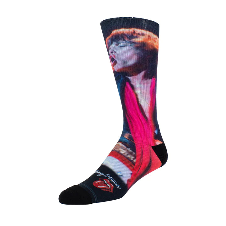 Perri Socks - THE ROLLING STONES MICK LIVE IN COLOUR SOCKS - One Size