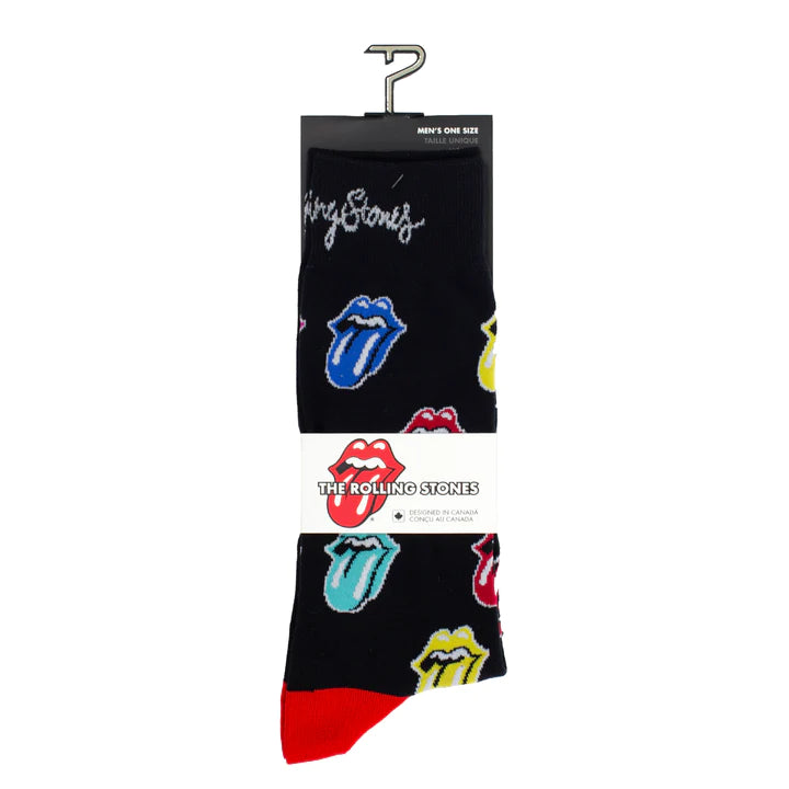 Perri Socks - THE ROLLING STONES MULTI COLOUR TONGUES SOCKS - One Size