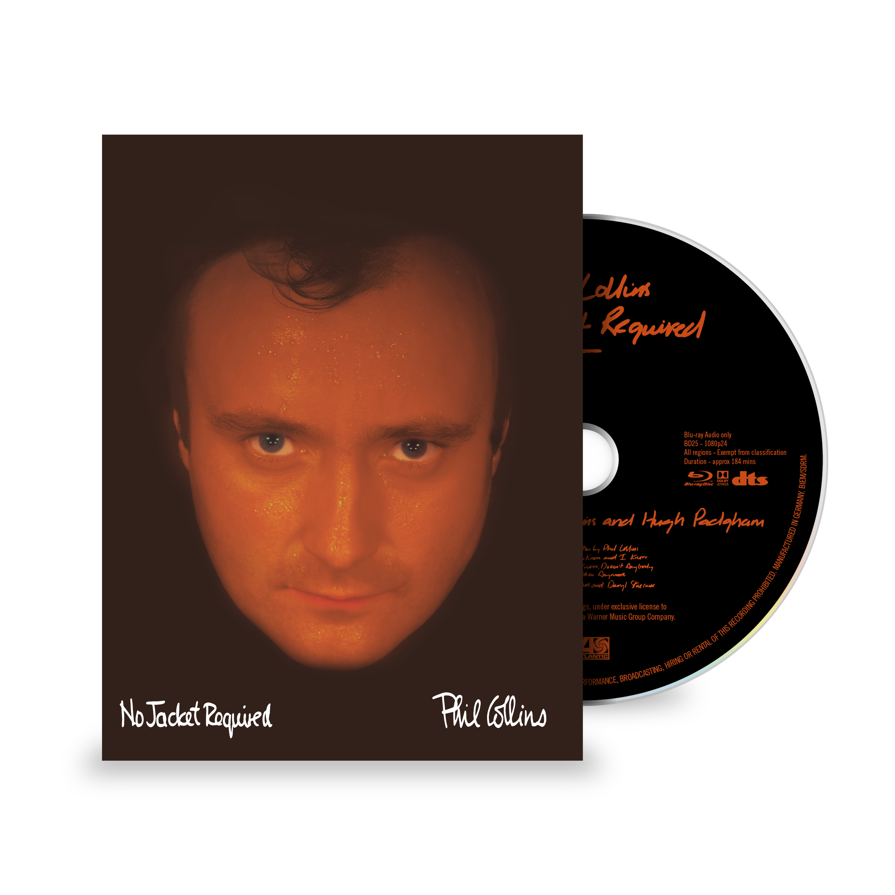 Phil Collins - No Jacket Required (2025 Mix) (Blu-Ray Audio) (New CD)