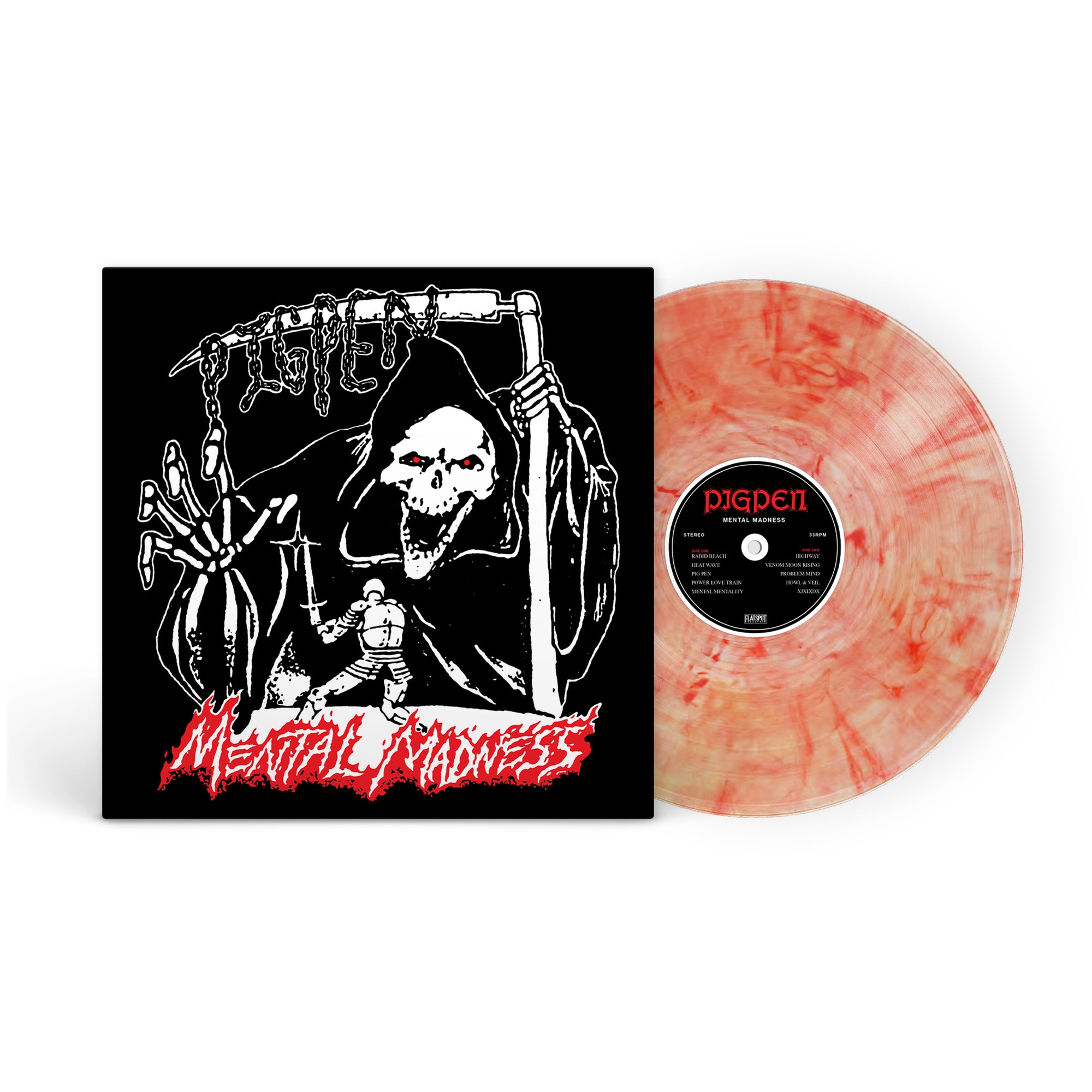 Pig Pen - Mental Madness (Garnet Vinyl) (New Vinyl)
