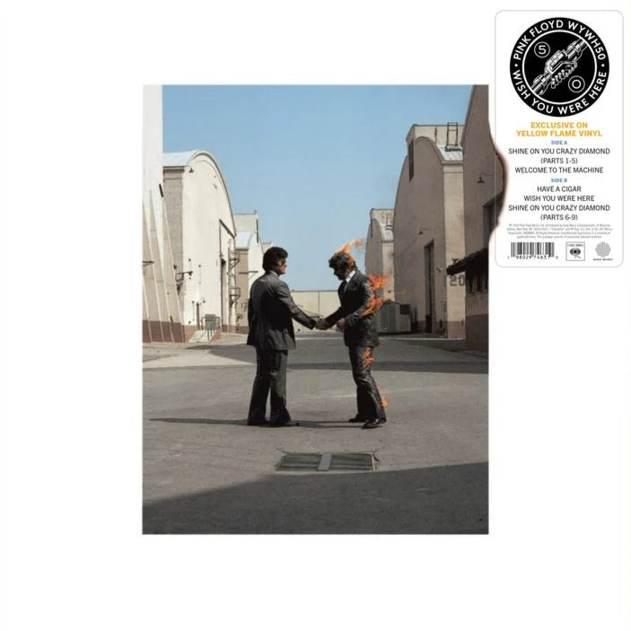 Pink Floyd - Wish You Were Here (Yellow Flame Vinyl) (New Vinyl)