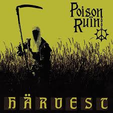 Poison Ruïn - Harvest (Highlighter Yellow With Black Splatter Vinyl) (New Vinyl)