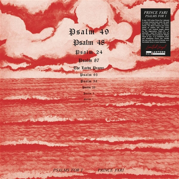 Prince Fari - Psalms For I (New Vinyl)