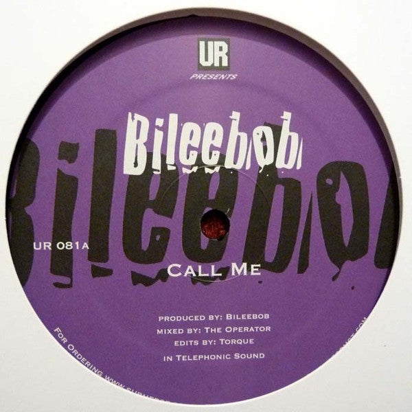Bileebob - Call Me EP (12") (New Vinyl)
